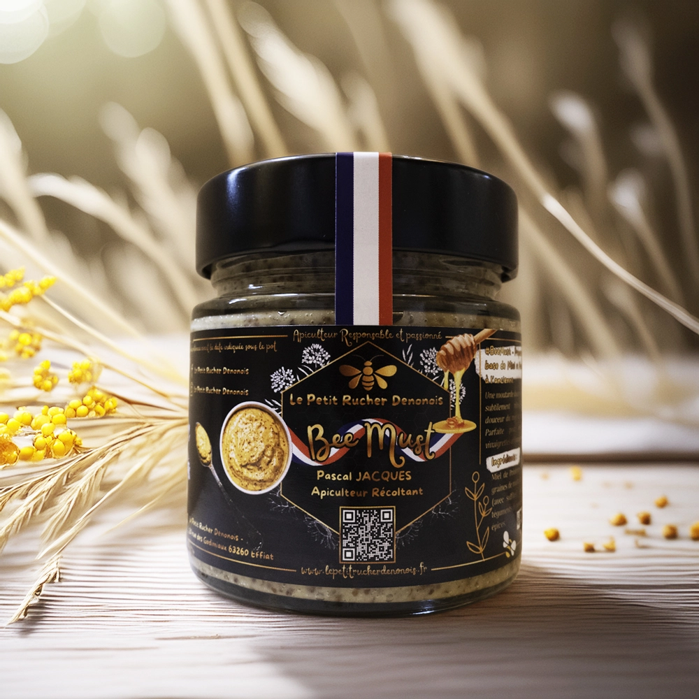 Bee Must LPRD Bee Must - Moutarde au Miel à L'ancienne