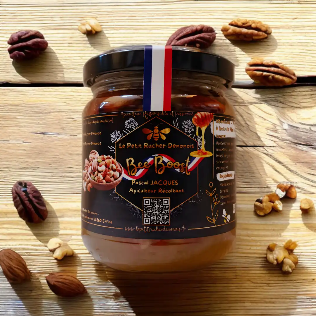 Bee Boost - Miel d'Acacia & Fruits à Coques