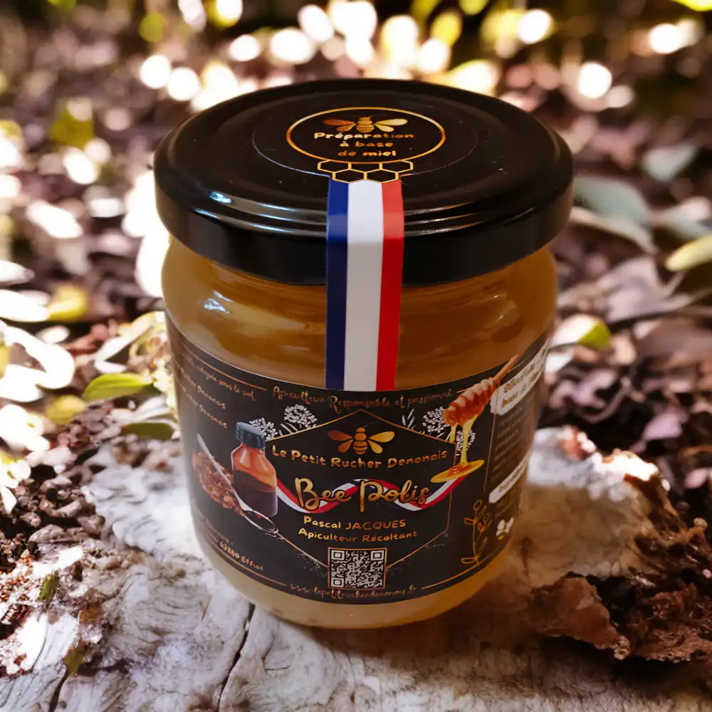 Bee-Polis-LPRD-dessus.webp Bee Polis - Miel & Propolis 3%